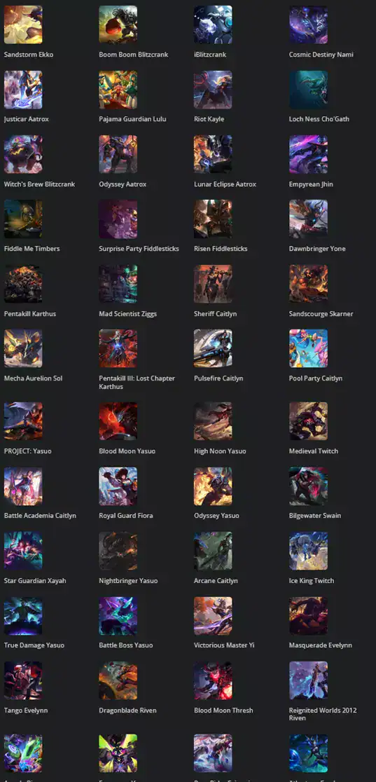 200 Skins Mail Access | VIETNAM