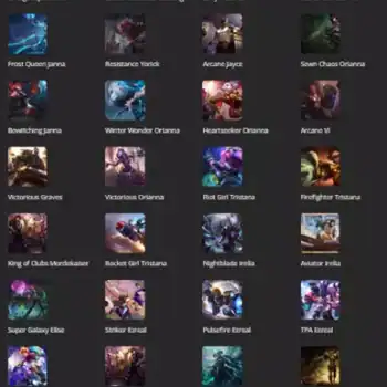 176 Skins Mail Access | SEA