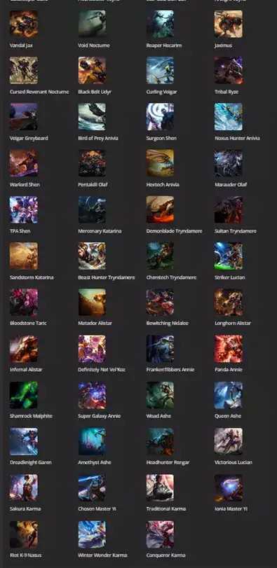 175 Skins Mail Access | SEA