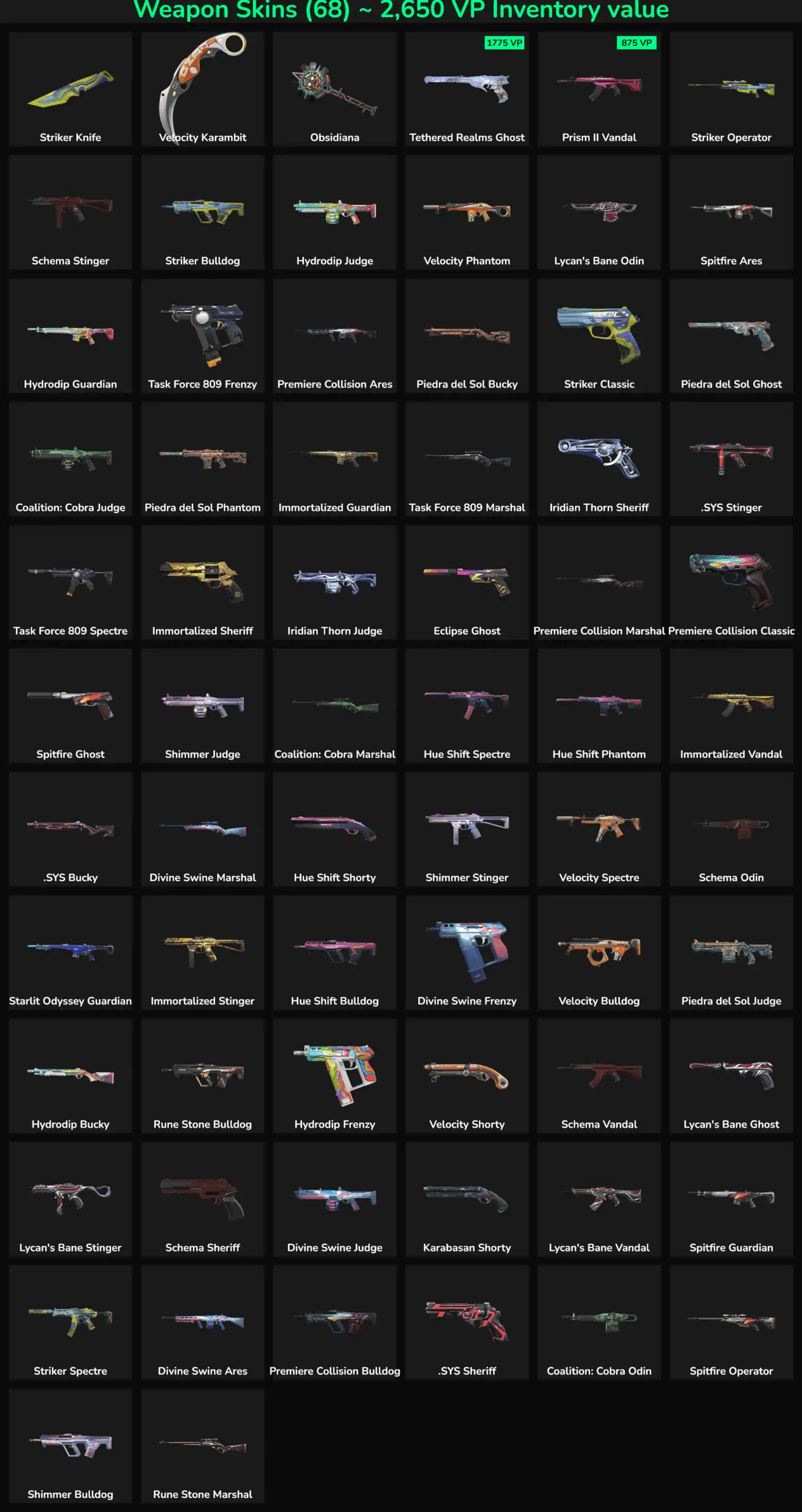Fortnite skins collection featuring 68 inactive skins for North America. Perfect for Fortnite accoun.