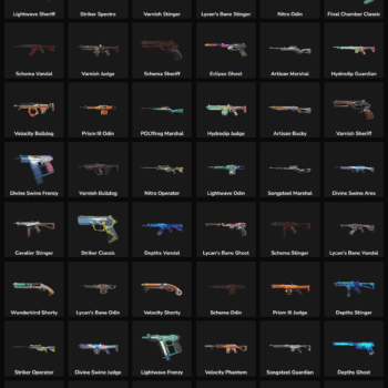 70 Fortnite skins with inactive status in EU server region.