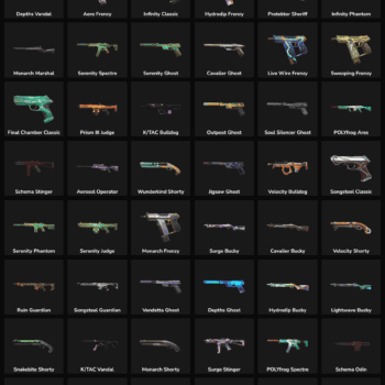Fortnite account skins with inactive weapon skins for sale.