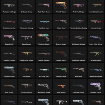 Collection of inactive Fortnite skins for sale.