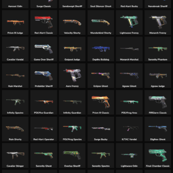 Collection of inactive Fortnite skins for LATAM region.