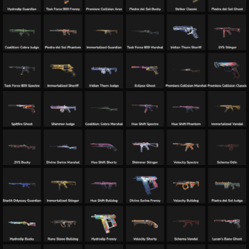 Fortnite skins in inactive status, available for purchase in NA region. Includes popular skins and w.