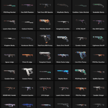 Collection of inactive Fortnite skins for NA region.