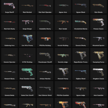 Collection of inactive Fortnite skins for LATAM region.