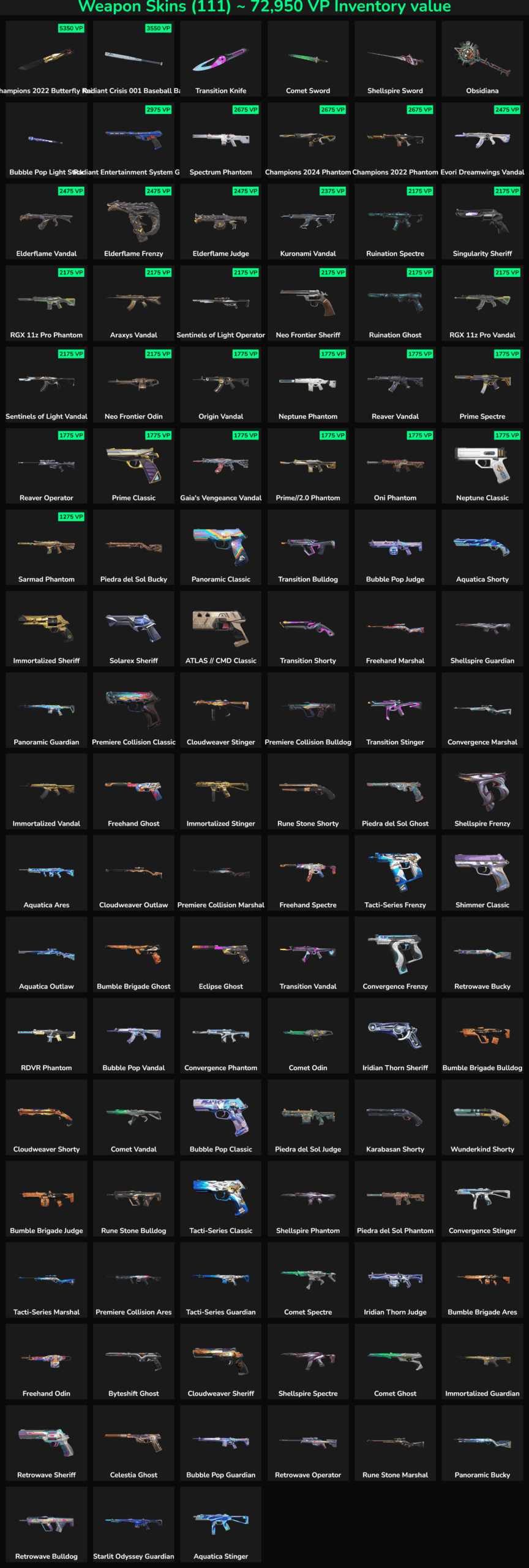 High-quality Fortnite weapon skins for sale.
