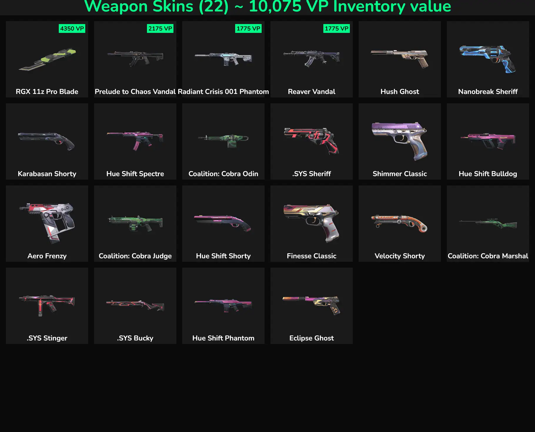 High-quality RGX 11x Pro Blade Fortnite weapon skin for gaming.