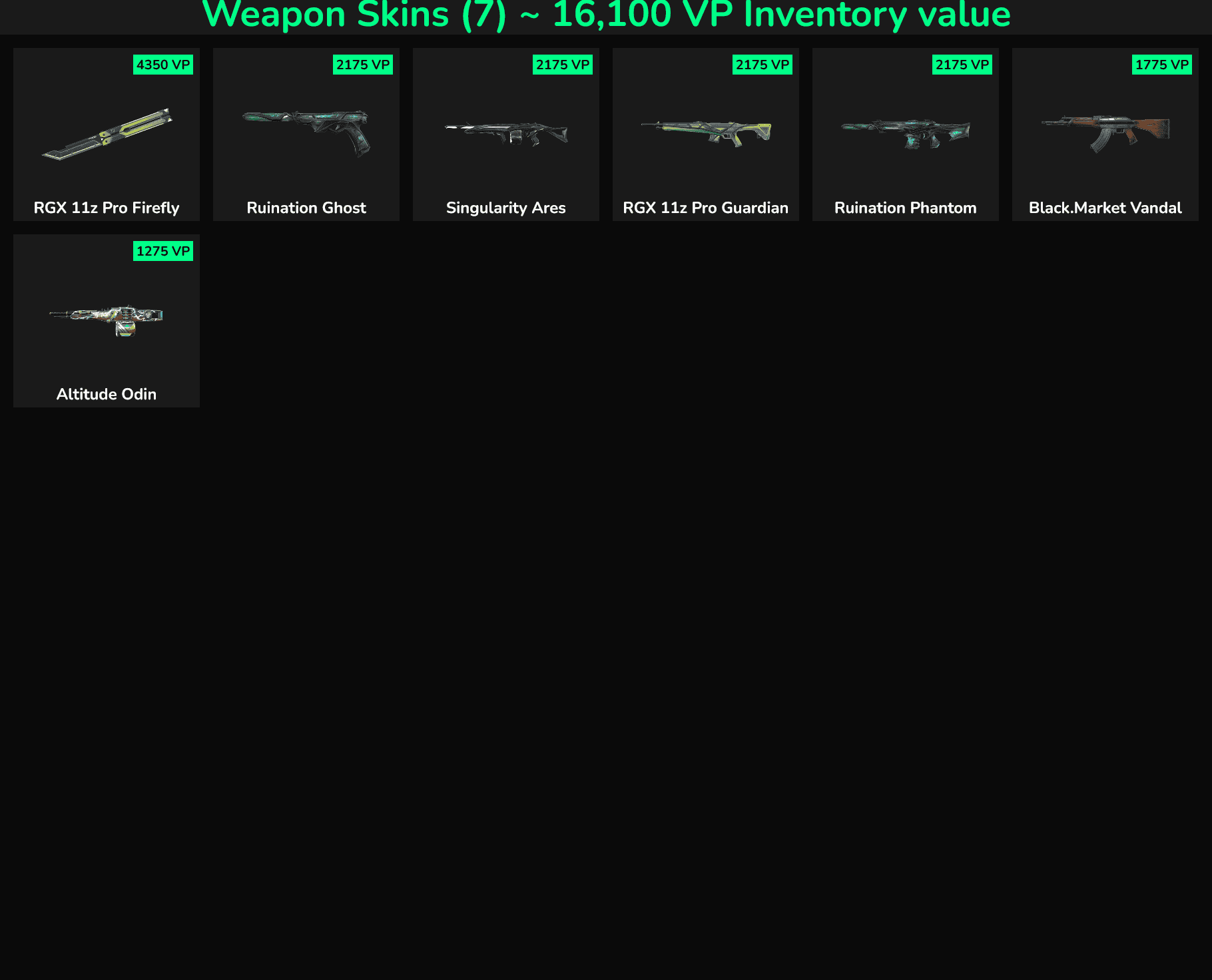 RGX 11z Pro Firefly Fortnite weapon skin.