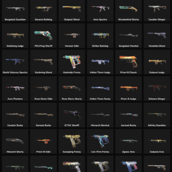 Fortnite account with rare skins, weapons, and high-level gear for sale.