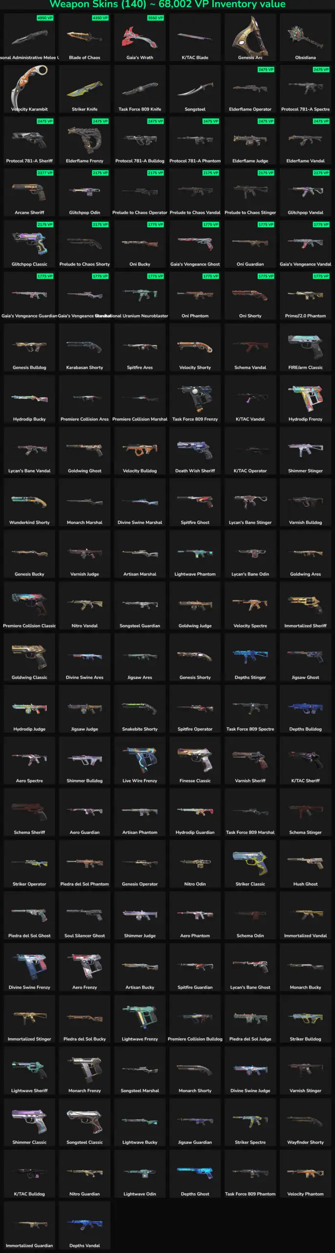 High-quality Fortnite weapons for account enhancement.