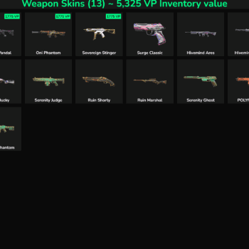 High-quality Fortnite weapon skins for sale.