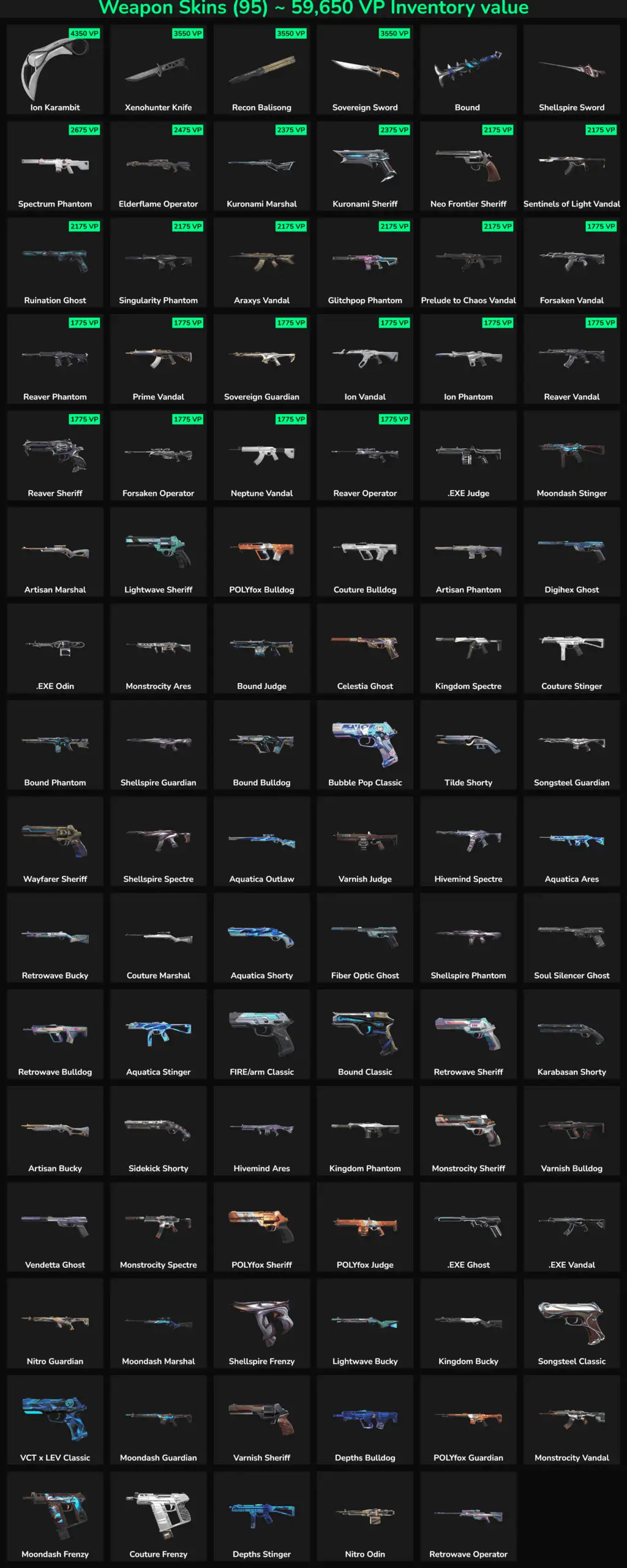 High-quality Fortnite weapon skins and account items for sale.